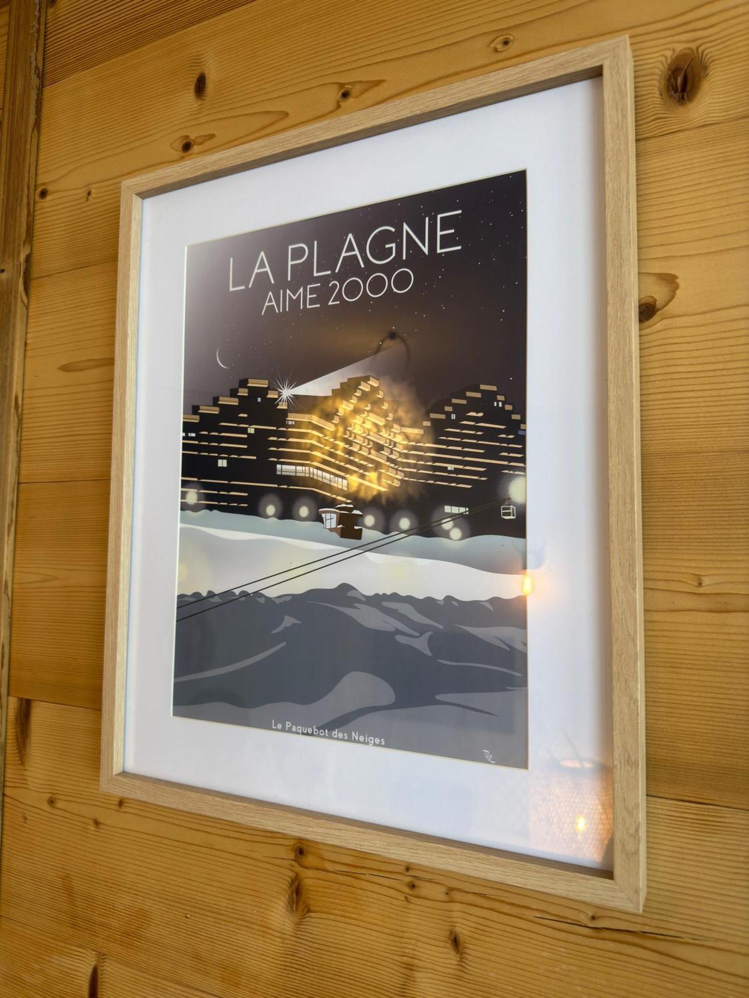 Paquebot Des Neiges - Appartement 4 Personnes - Vue Mont Blanc Ла-Плань Экстерьер фото