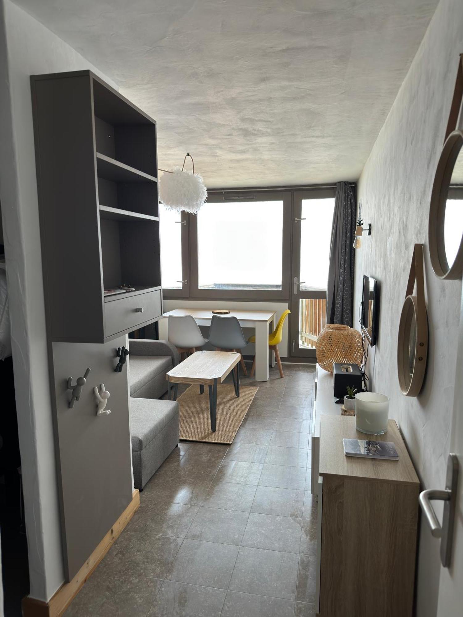 Paquebot Des Neiges - Appartement 4 Personnes - Vue Mont Blanc Ла-Плань Экстерьер фото