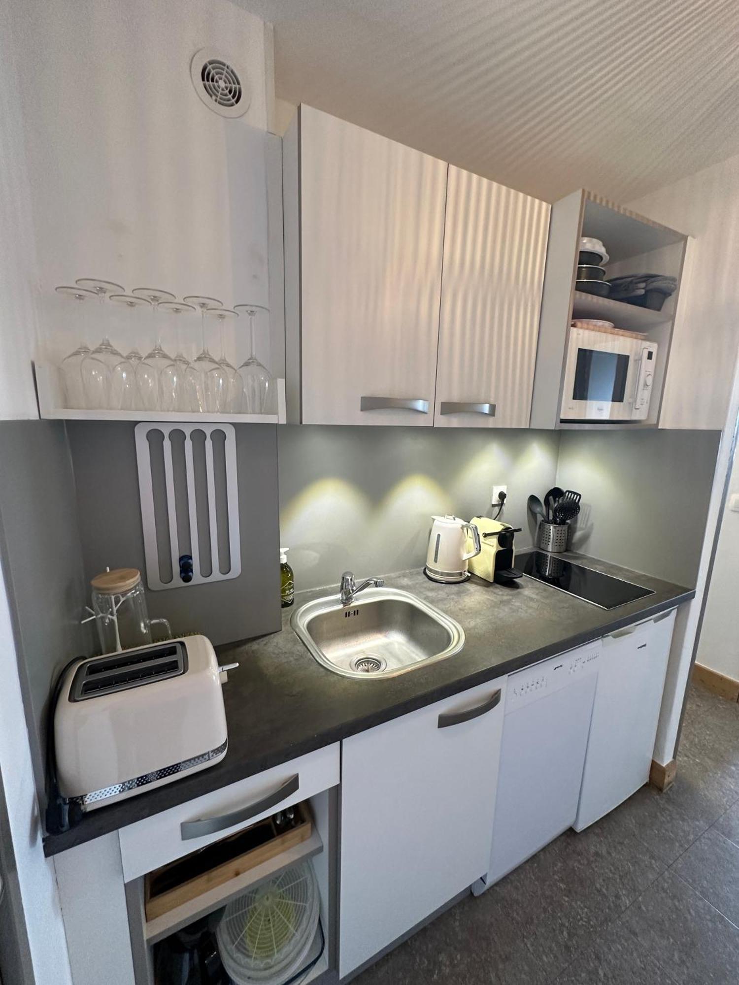 Paquebot Des Neiges - Appartement 4 Personnes - Vue Mont Blanc Ла-Плань Экстерьер фото